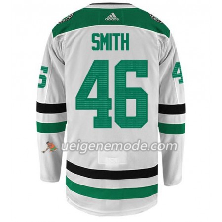 Herren Eishockey Dallas Stars Trikot GEMEL SMITH 46 Adidas Weiß Authentic